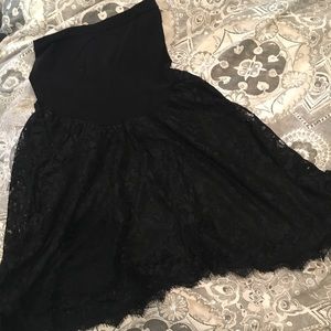 Maternity lace skirt